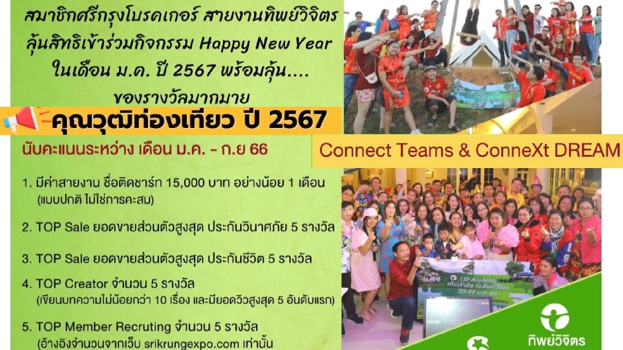 คุณวุฒิท่องเที่ยวประจำปี 2567 ทิพย์วิจิตรสายงานอันดับ 1 ของศรีกรุงโบรคเกอร์ 